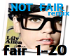 Lilly Allen - not fair