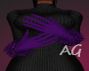 Witch Purple Gloves A.G.