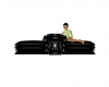 Relax Lounger Black