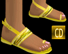 CD Summer Sandals Yellow