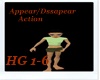 Appear/Dissapear Action