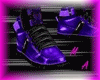 (MA)CHANNEL purple shoe