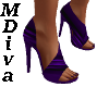 (MDiva)Purple Wrap Shoes