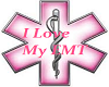 I Love my EMT (pink)