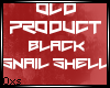 Oxs; Snail Shell Black