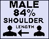 Shoulder Scaler 84% Male