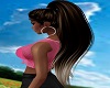 Brown Streaked PonyTail