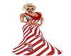 Candy Cane Gown