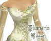 Plumeria Queen Gown