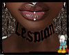 Lesbian neck tat
