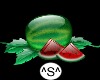 ^S^Watermelon Plaque 2D