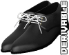 DRV BLACK LEATHER SHOE