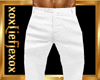 [L] Formal White Pants