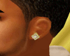 Male Gld n Diamond Earri