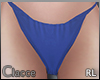 C blue bikini bottoms RL