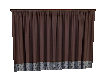 animated curtains brown