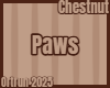 Chestnut Paws