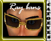 Raybans glasses gold