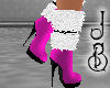 JB Hot Pink Xmas Boots