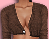 E* Brown Open Sweater