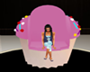 Kid Cupcake Seat Pink