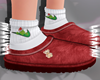 C! Red Slippers Santa NK
