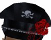 (Y) Black leather Hat