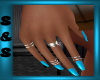 S&S Blue Nails/Rings