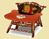 Animated pooh high chair
