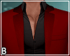 Red Black 3 Piece Suit