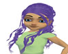 Purple Alina Hairstyle