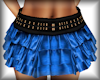 Blue/Gold Lattice Skirt