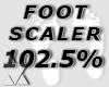 Foot Scaler 102.5%