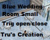 Small Wedding Room Blue