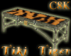 C8K Tiki Tiger CafeTable