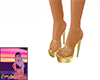 New Gold Heels-CL