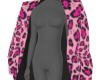 [LL] Pink Leopard Coat