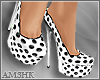 [A] Polka Dot heels