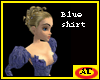 !AY Blue sexy shirt