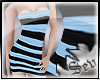 ~S~Bluenes Striped Dress