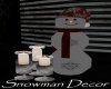 AV Snowman Decor