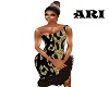 gold leo and blk leo