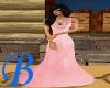[B] Pink Evening Gown