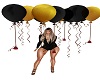 Ballons Black and Gold