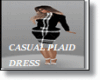 casual plaid dress