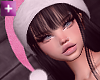 pink christmas hat
