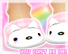 kitty slippers!♡