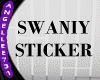 SWAN Sticker