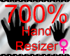 *M* Hand Scaler 700%