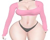 G Lya Pink Crop Top